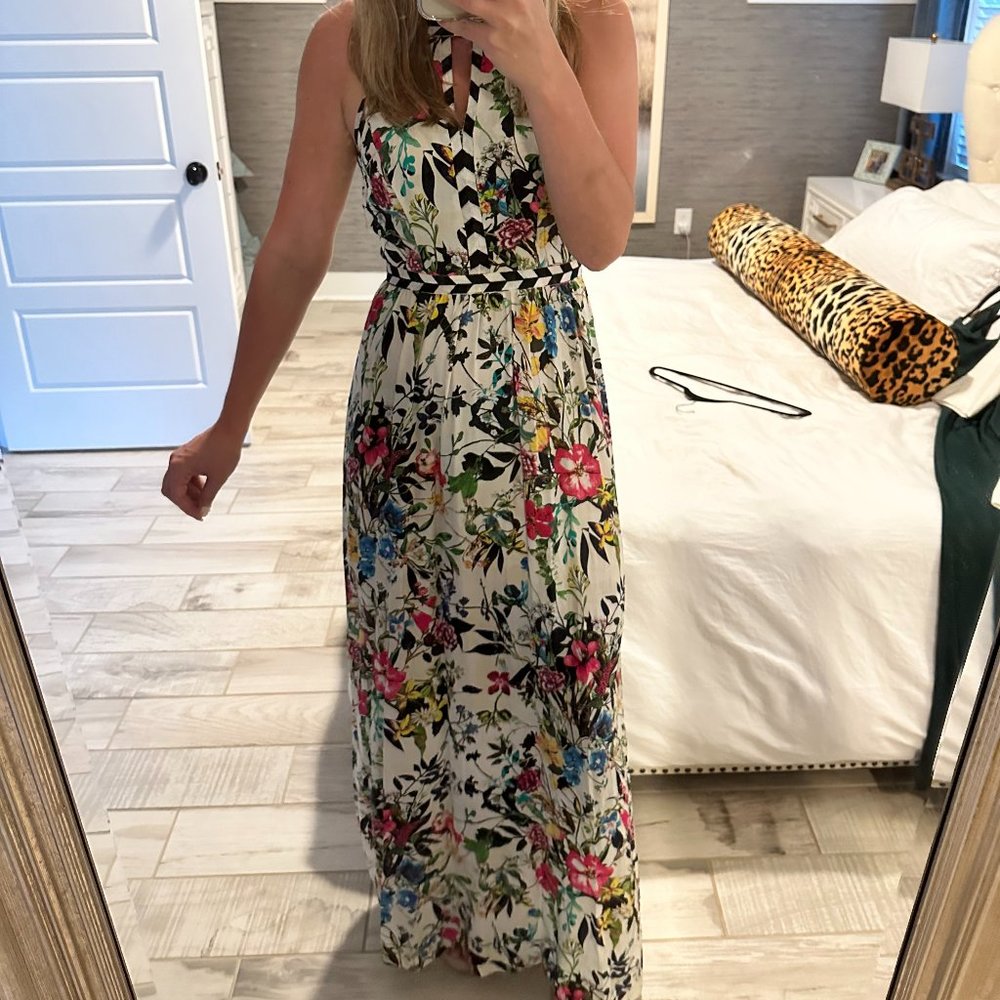 PARKER MAXI FLORAL DRESS